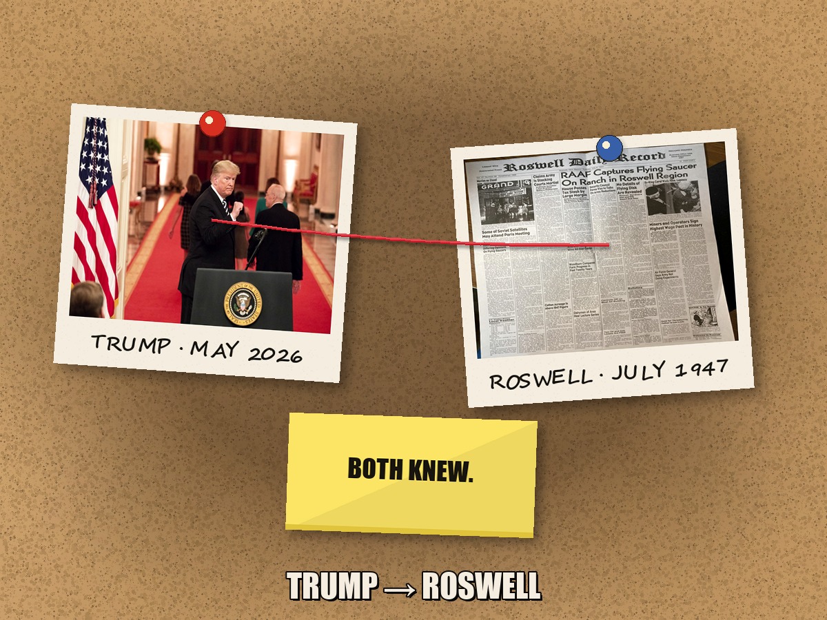 Trump → Roswell